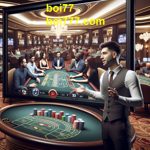 Experiência Imersiva: O Cassino Ao Vivo do Boi77